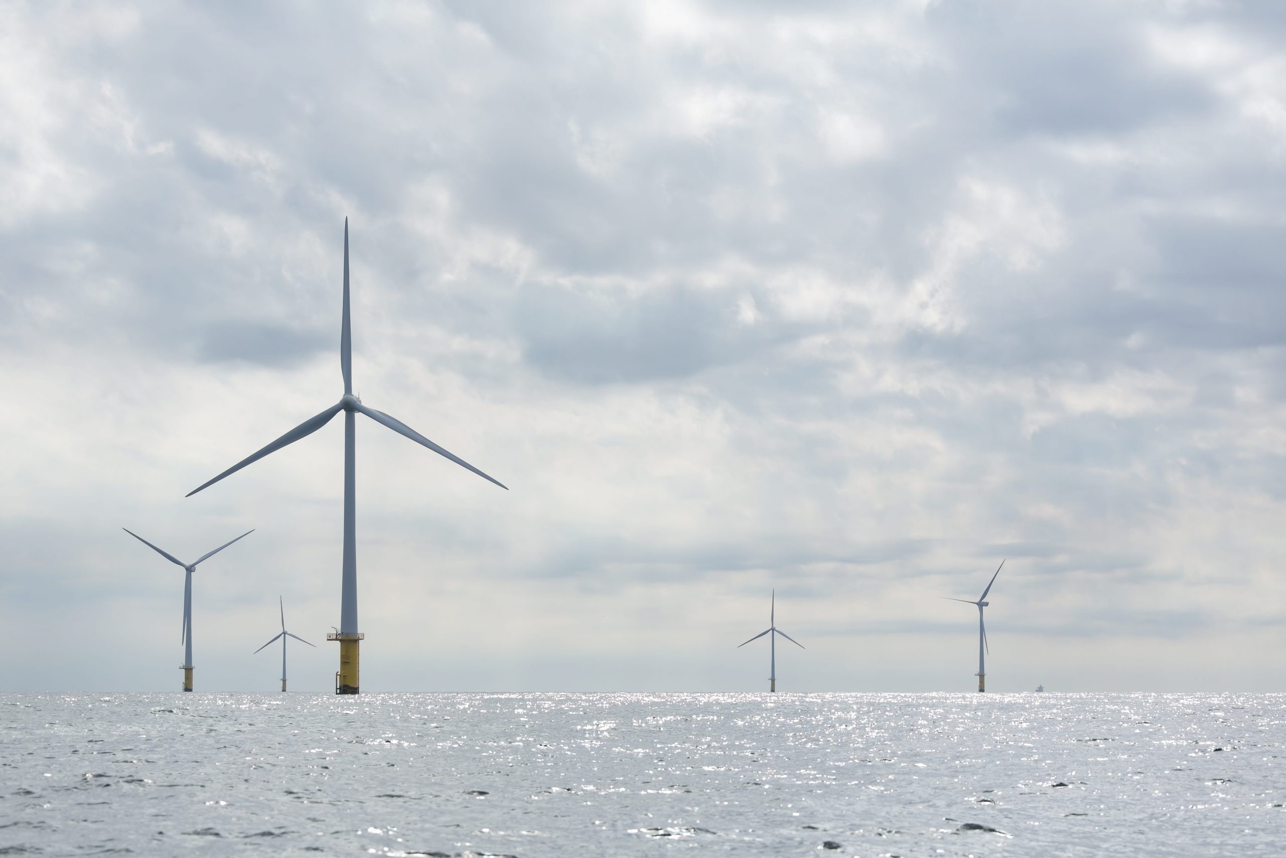Windmills in the North Sea