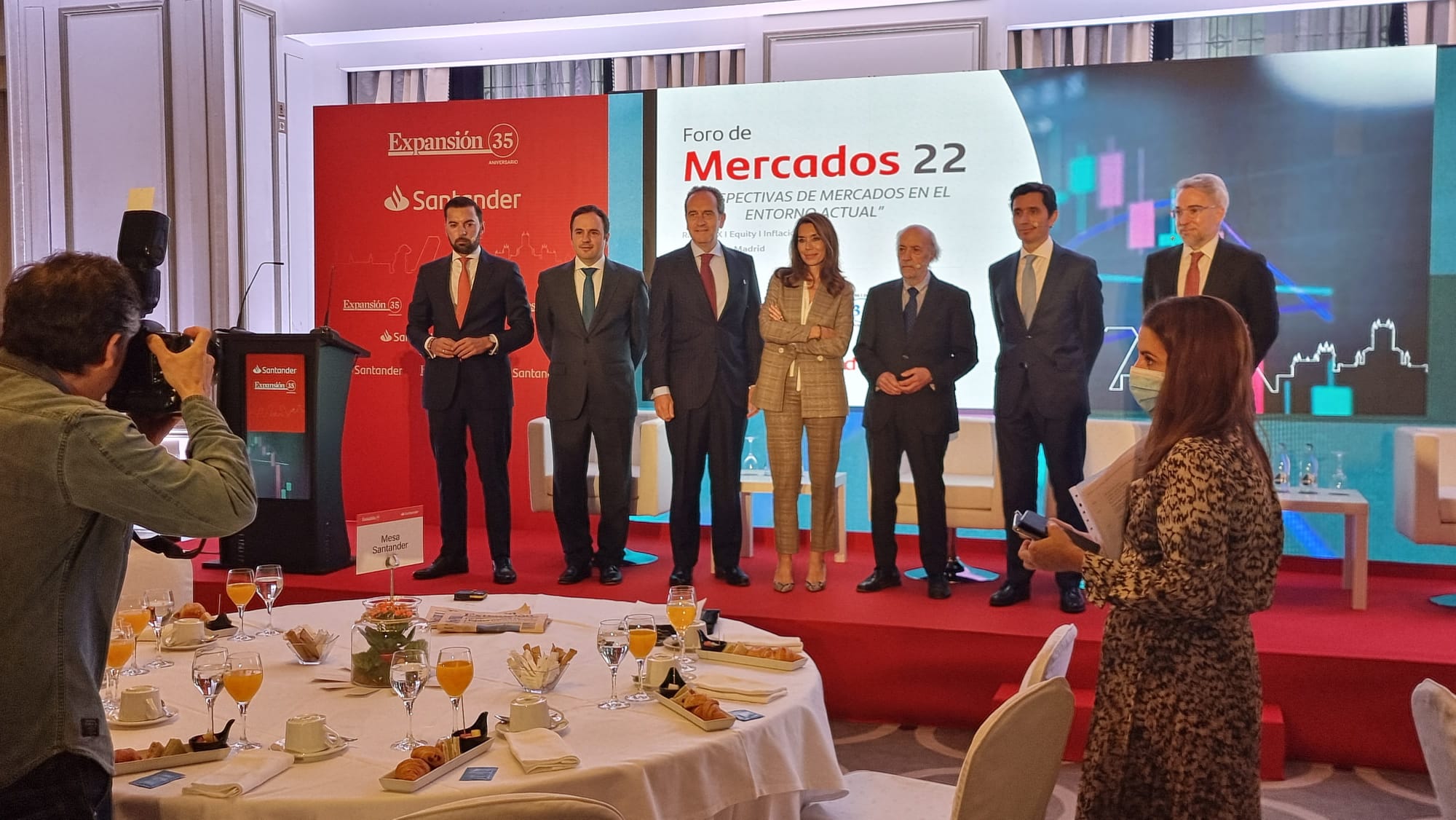 Foro de Mercados Santander 22: Perspectivas de mercados en el entorno actual